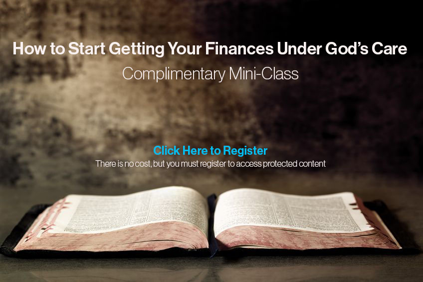 How to Start Getting Your Finances Under God's Care